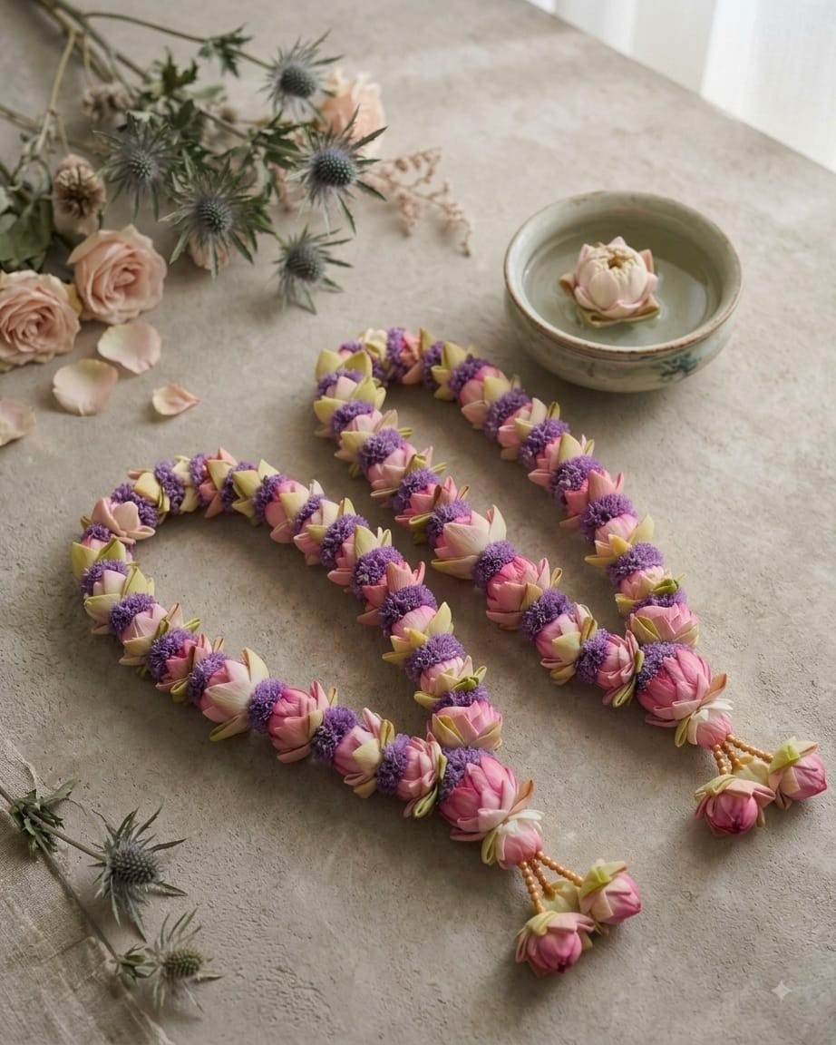 Lotus Garland Design 1